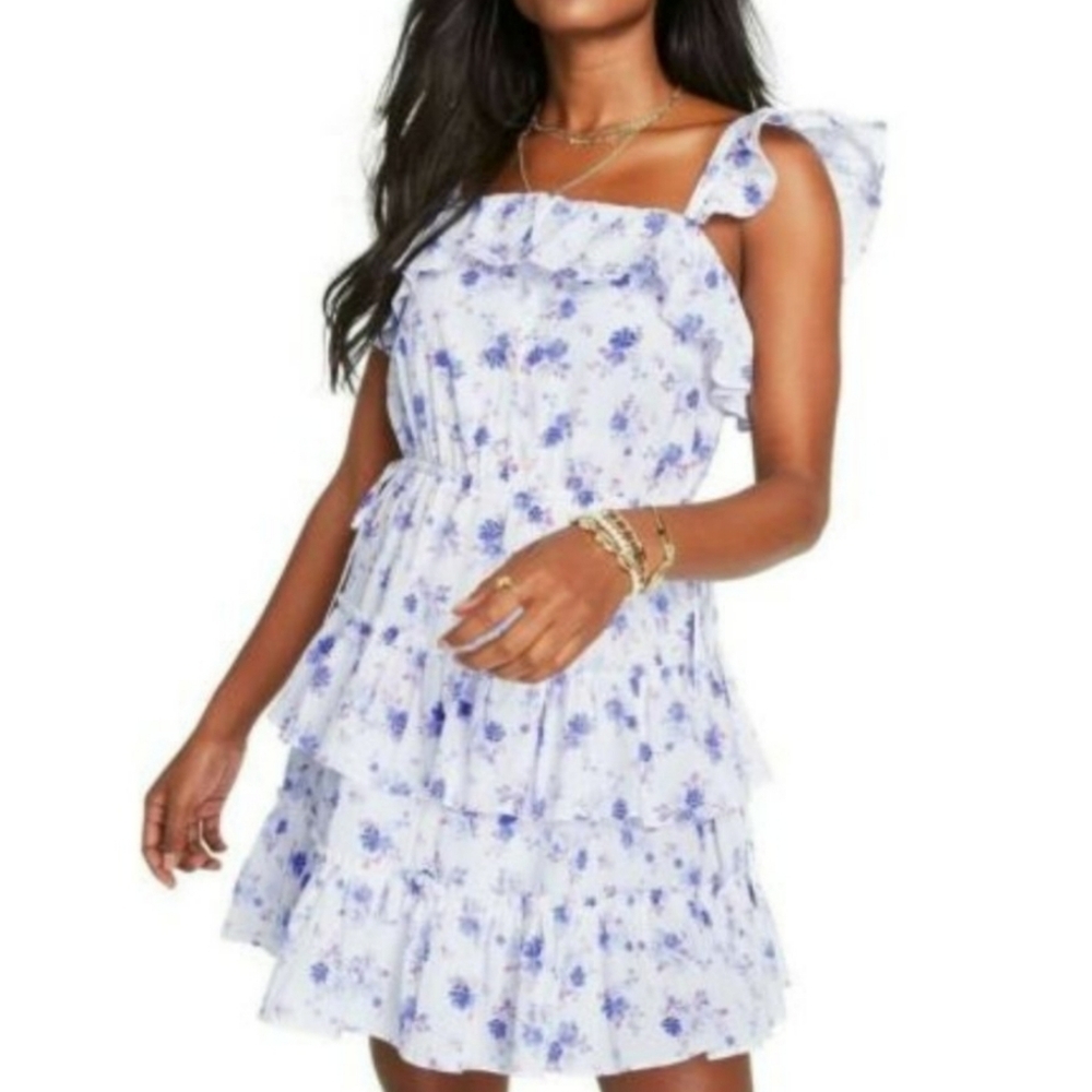 Loveshackfancy for Target Floral Mini Dress Size Large